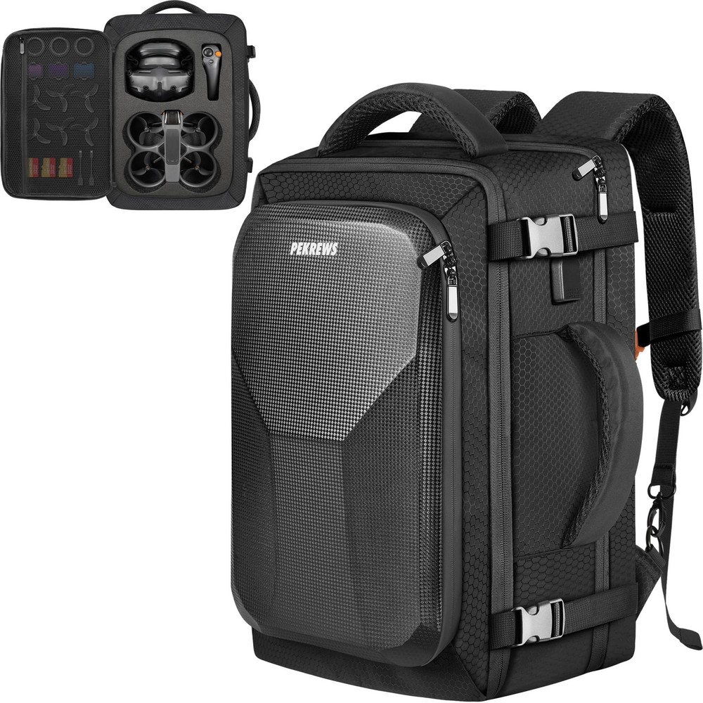 PEKREWS Avata 2 Case, DJI 2 Case - One Size Fits All, 2 Backpack