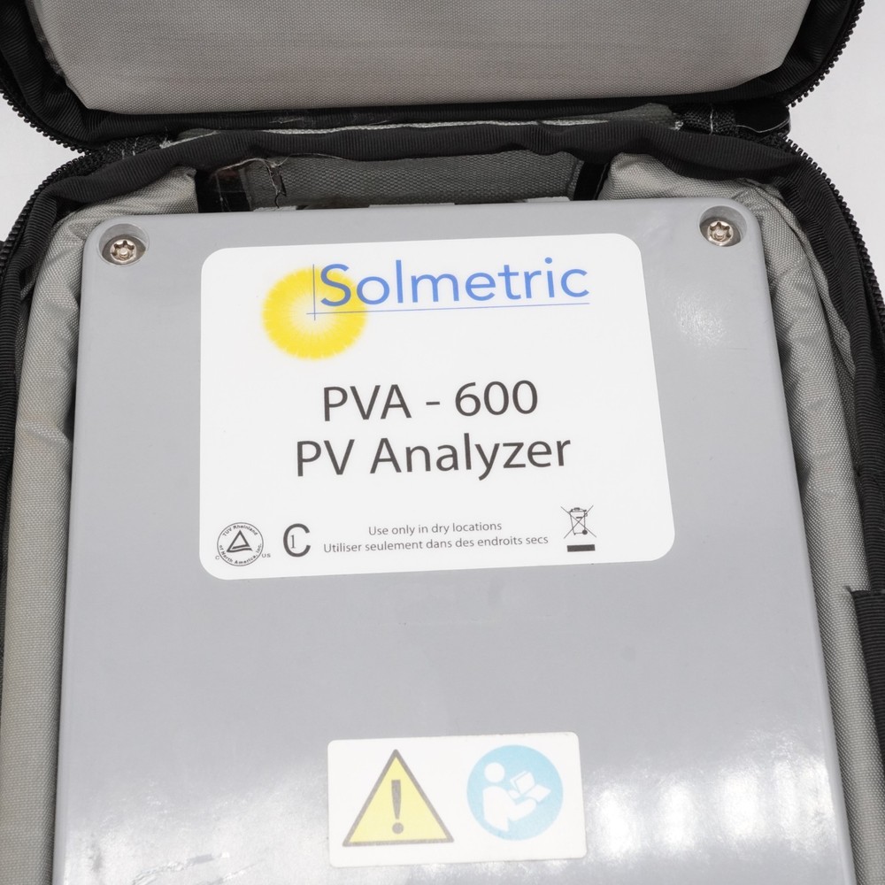 Solmetric PVA-600 PV Analyzer READ!!