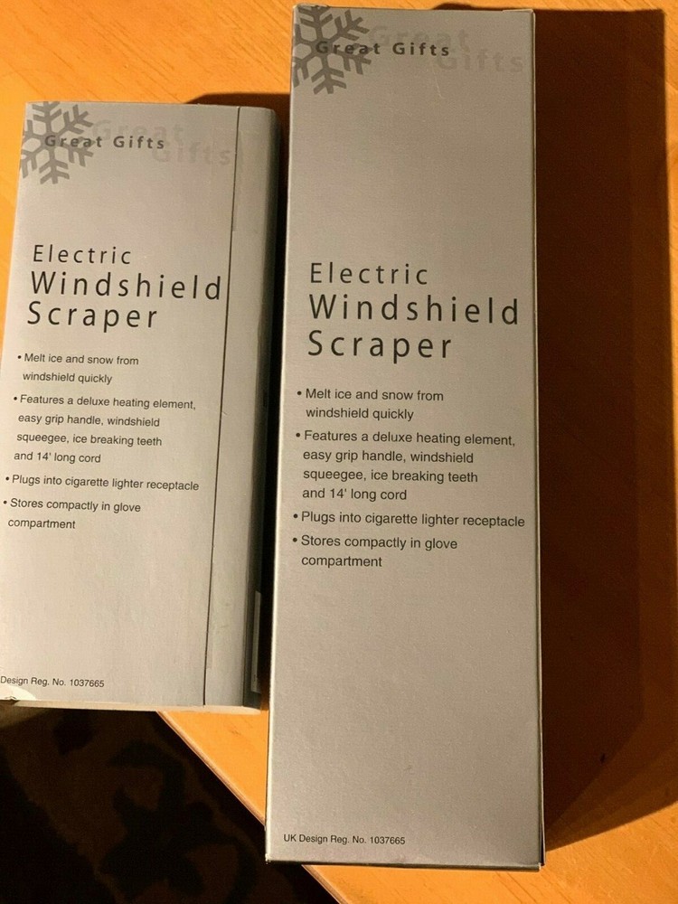 Electric Widnshield Scraper by E&B Giftware Car Lighter Plug In