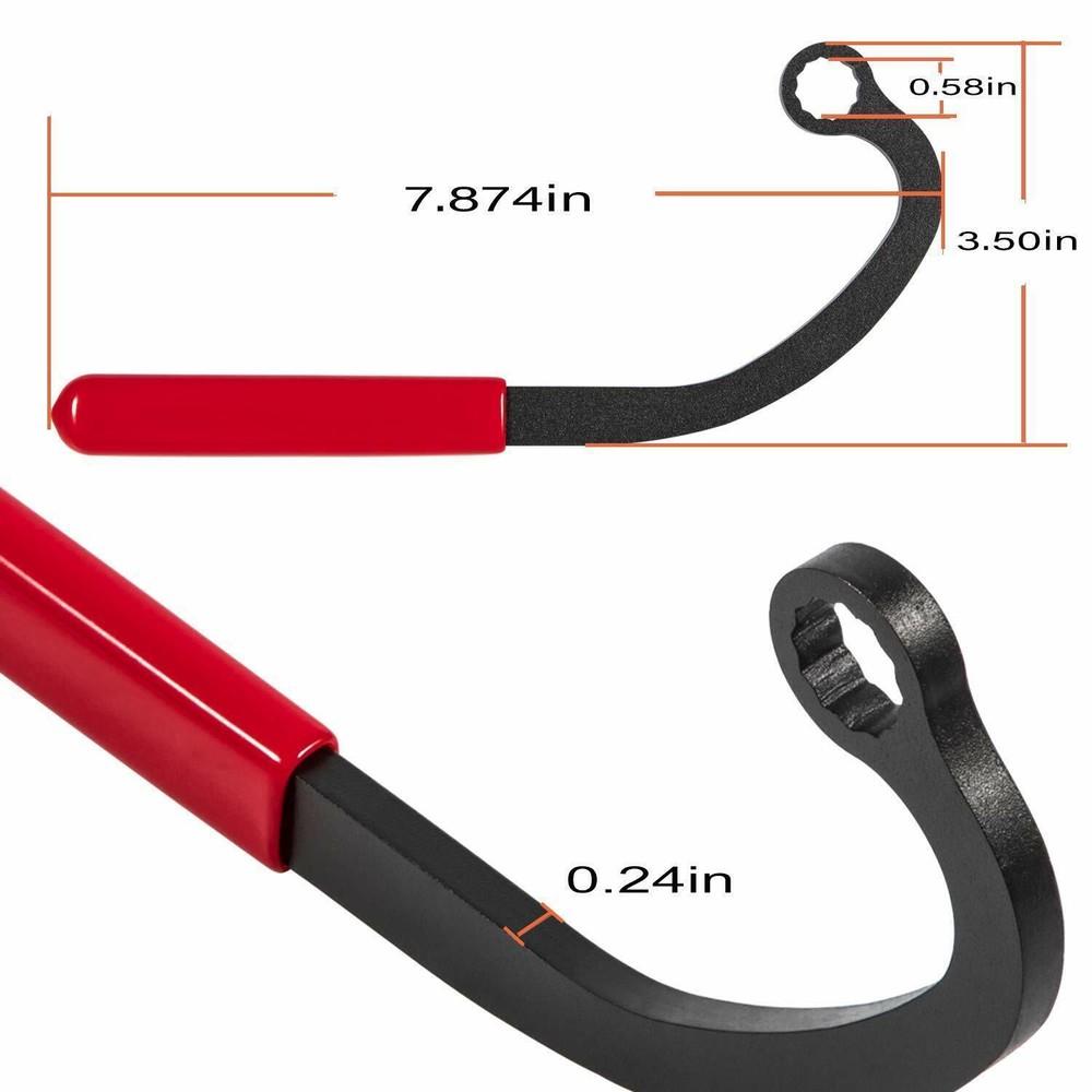 For Dodge Cummins Engine Barring Tool injection Pump Gear Puller Lock Nut Wrench