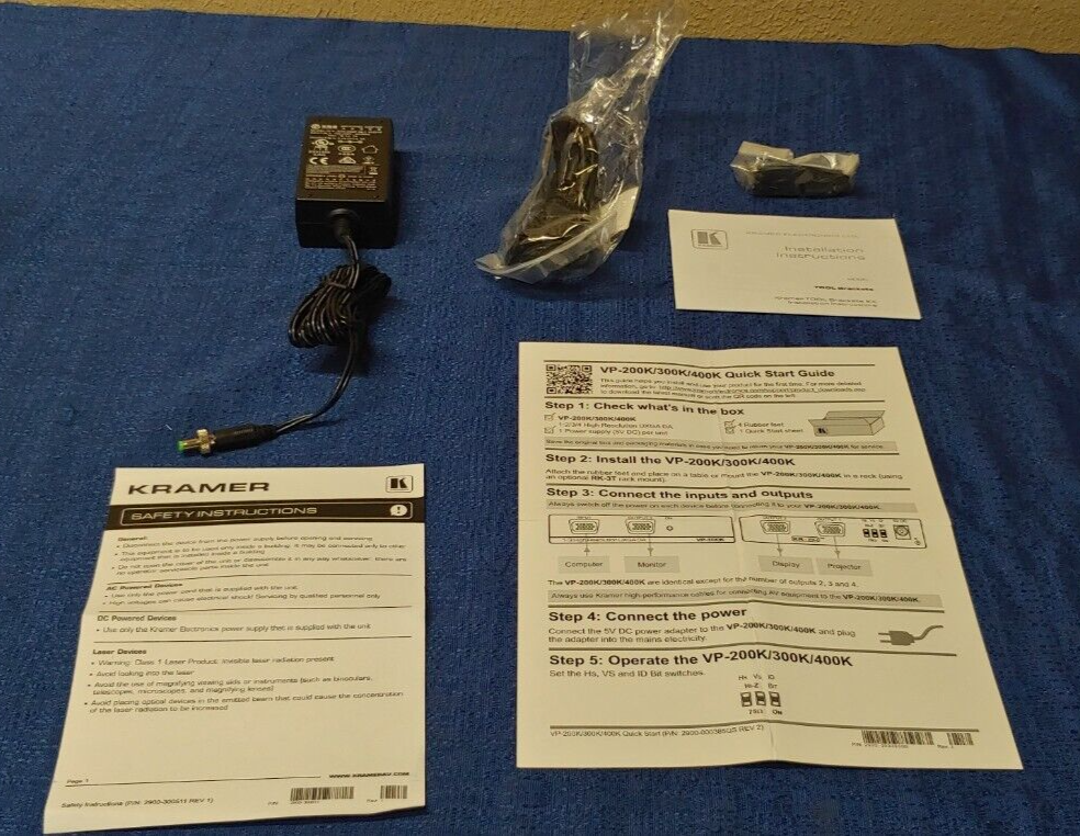 Kramer VP-200K Computer Graphics Video Distribution Amplifier