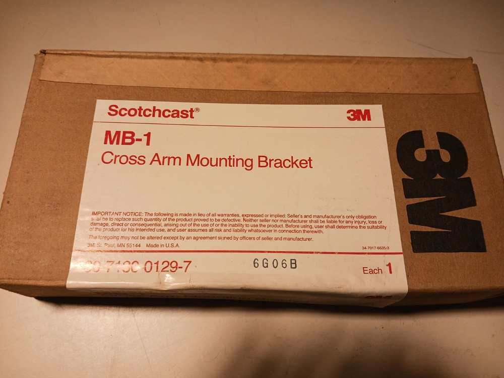 3M SCOTCHCAST MB-1 MOUNTING BRACKET