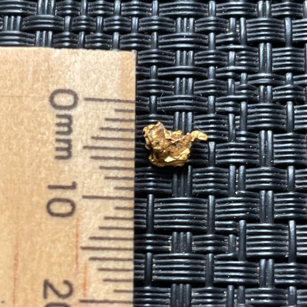 Natural Gold Nugget 0.34 grams