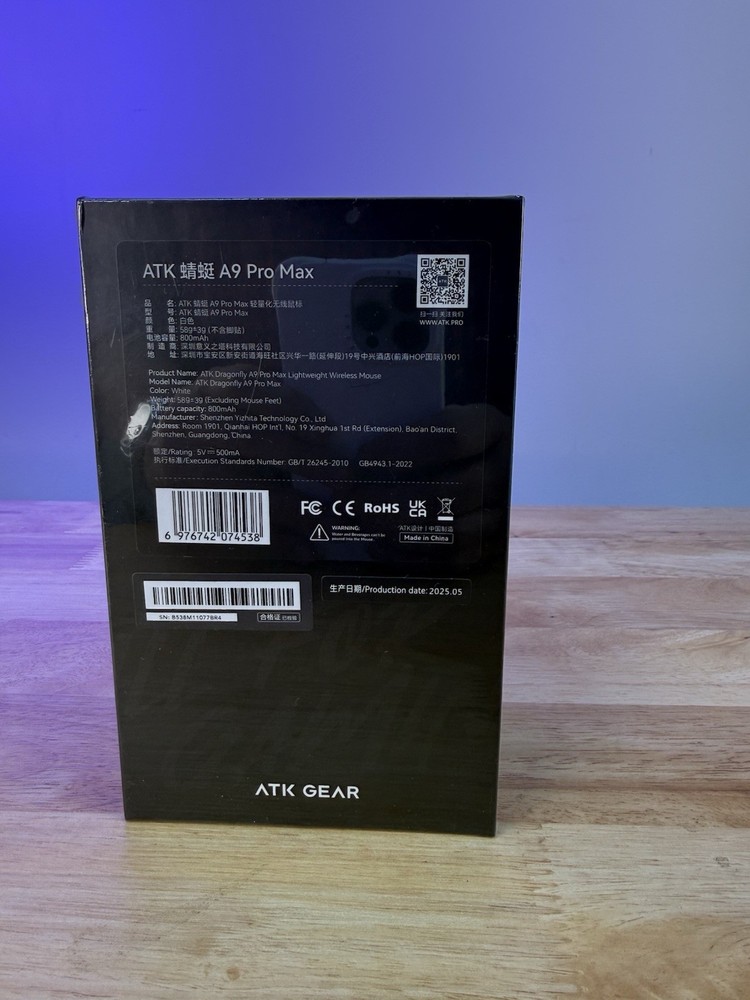 ATK Dragonfly A9 Ultimate Wireless Gaming Mouse