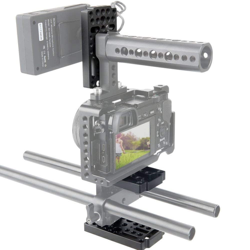 NICEYRIG Camera Cheese Plate Switching Easy Applicable for easy plate
