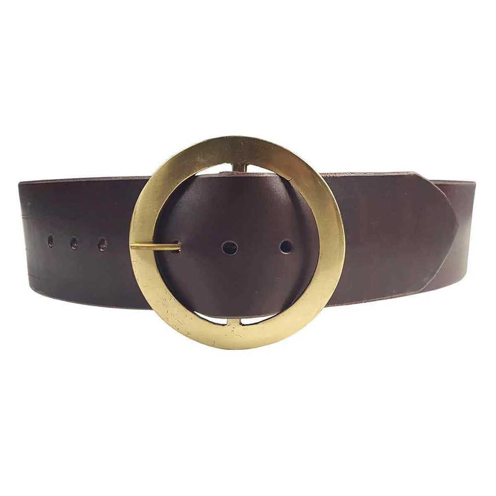 3 Inch Ring Leather Kilt Belt