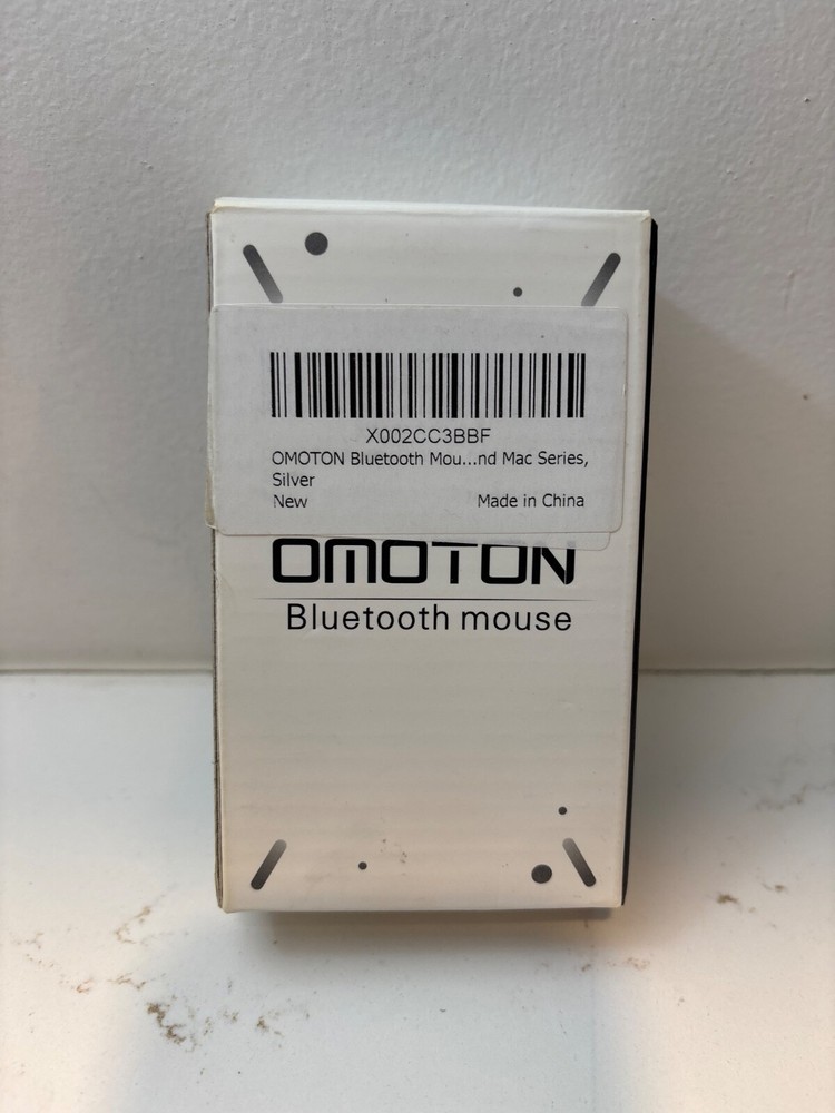 OMOTON wireless Bluetooth 5.0 mouse ultra-thin portable silver