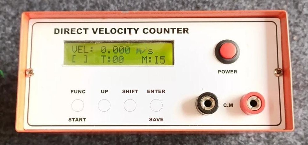 PROPELLER TYPE WATER CURRENT METER WITH DIRECT VELOCITY INDICATOR INDUSTRIAL