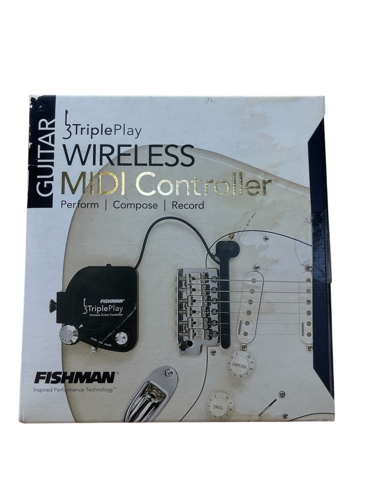 Fishman TriplePlay Wireless MIDI Guitar Controller Black