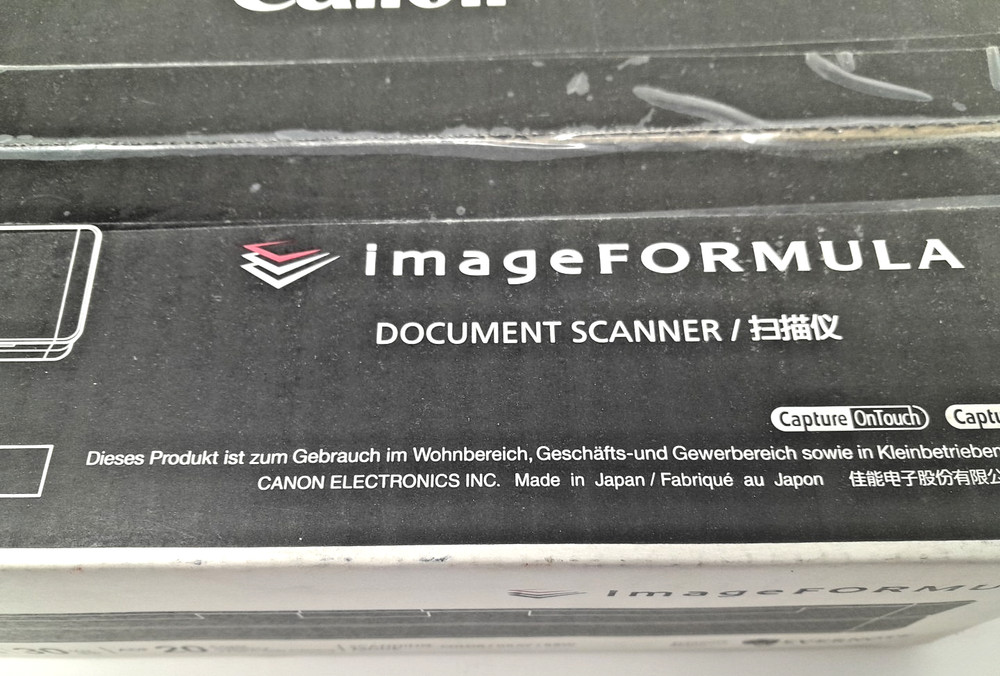 NEW NEVER OPENED BOX: Canon image FORMULA P-150 Pass-Through Scanner.