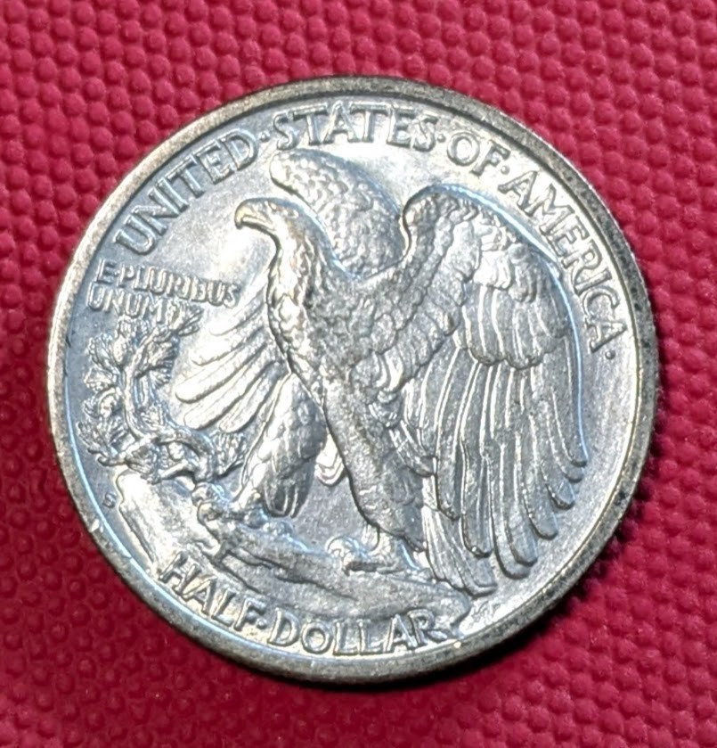 1942-S Walking Liberty Half - Uncirculated - Original Mint Luster - Ships Free