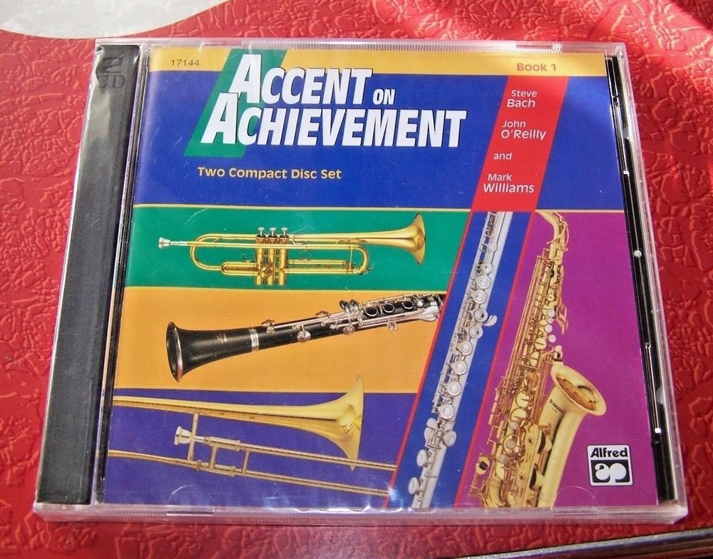 Accent on Achievement - TWO CD SET - Book 1- New/Sealed