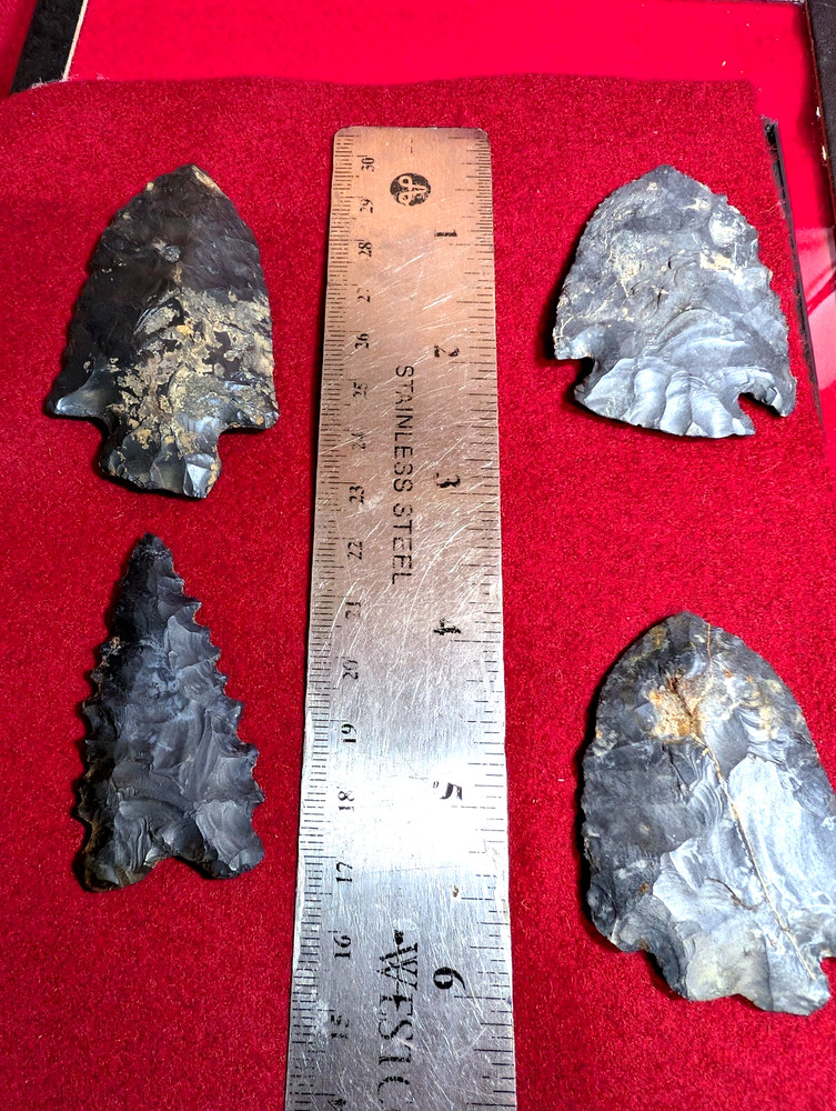 Cache Blades Artifacts- Coshocton Co. Ohio
