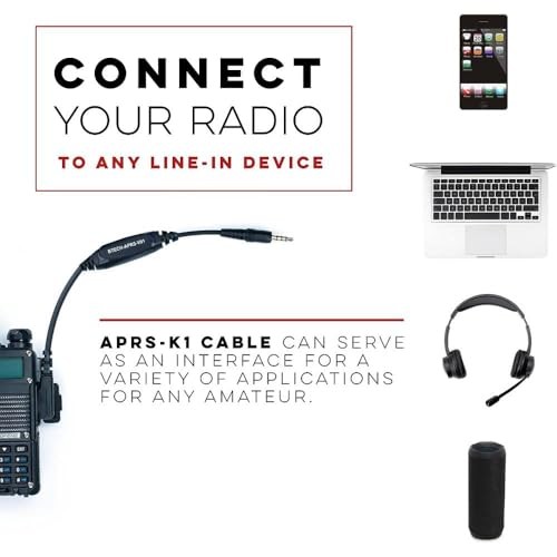 Multi-Function Universal Audio Interface Cable - Supports APRSpro, APRS-K1