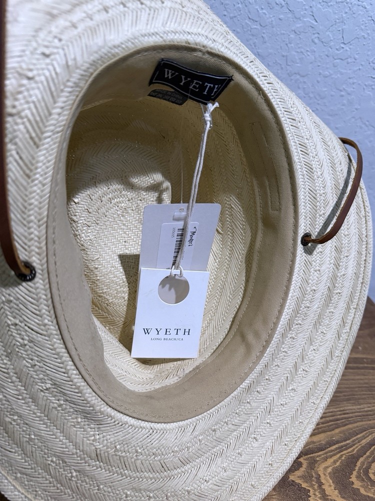 NEW Wyeth Frankie Straw Hat. Needs Shaping