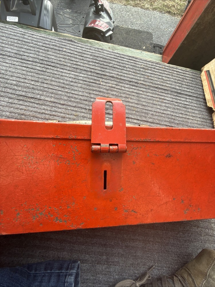 Vintage Snap-On Tool Box for Socket Set KRA 280 Date Code 72 KRA-280