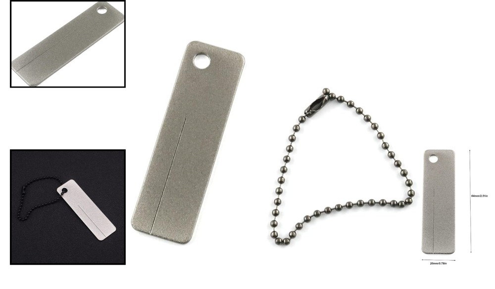 Lightweight Diamond Grindstone Sharpener - Essential Tool for Adventurers