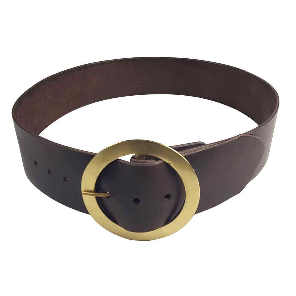 3 Inch Ring Leather Kilt Belt