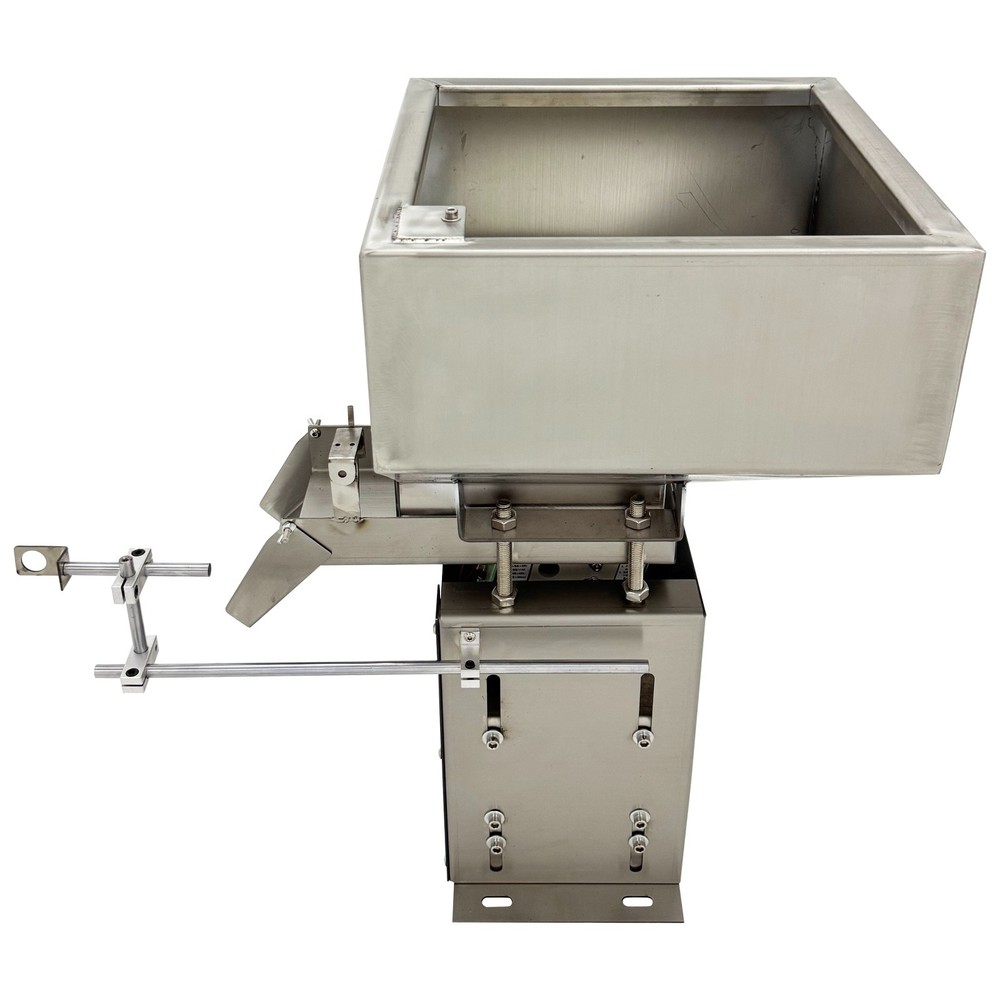 110V Automatic Vibrating Feeder Square Silo Industrial Vibratory Feeding Device