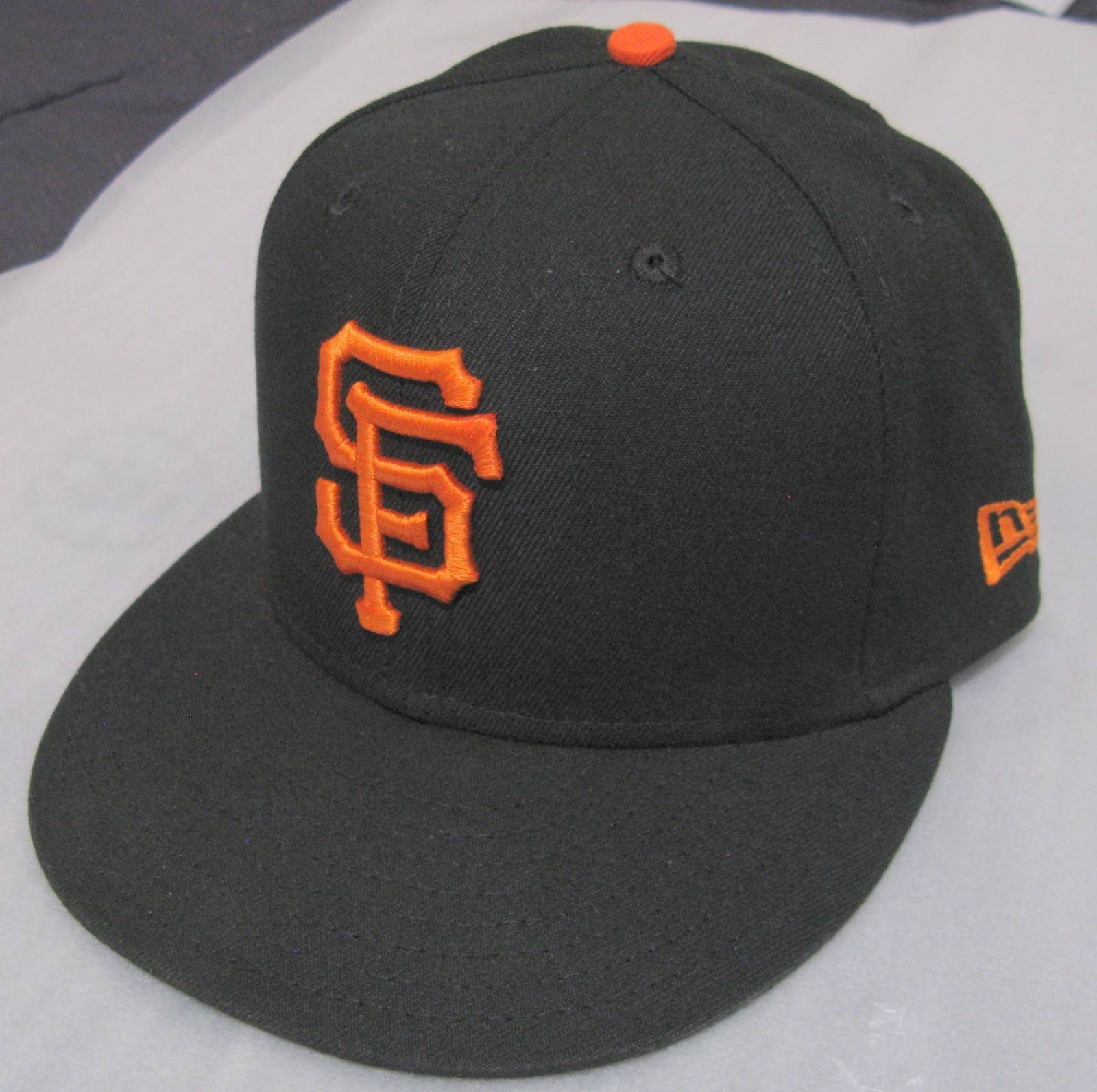 Matt Chapman game used 2025 San Francisco Giants black baseball cap 9/28 MLB