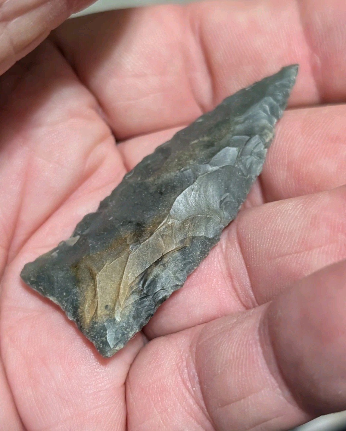 Gorgeous Copena, 2 7/16", N Ctrl Alabama, Bangor Chert, Authentic Arrowhead