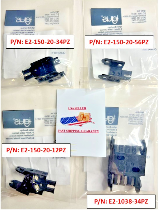 IGUS CABLE CARRIER (KIT) E-CHAIN Energy Chain End Connector Kit Various Sizes