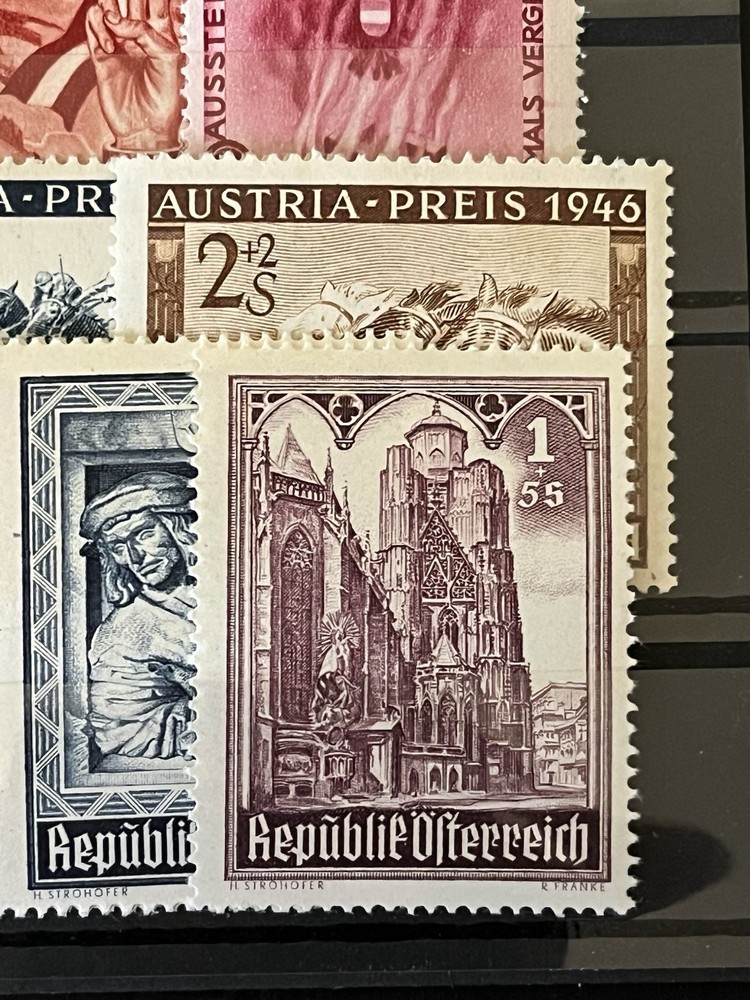 AUSTRIA - 1946 - Complete Year Set - MNH