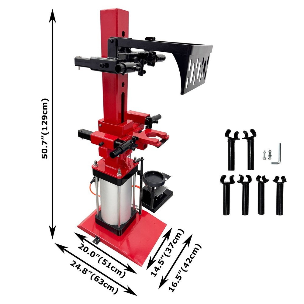 Pneumatic 1.7-2.2" Automobile Shock Absorber Spring Disassembly/Assembly Machine