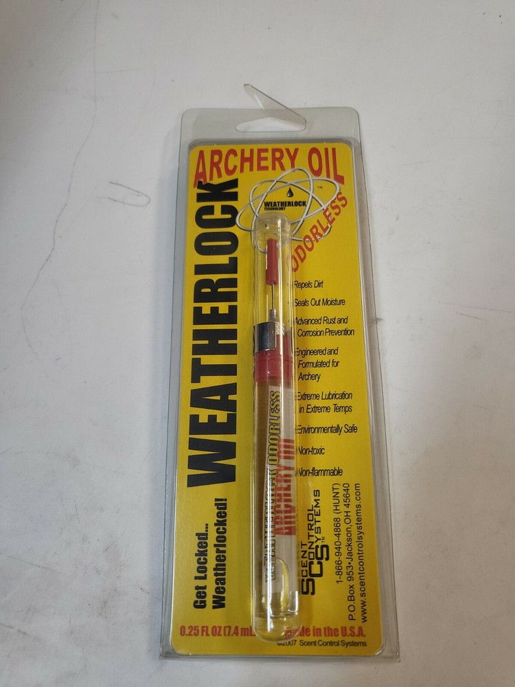 Scent Control Systems Archery Oil Odorless