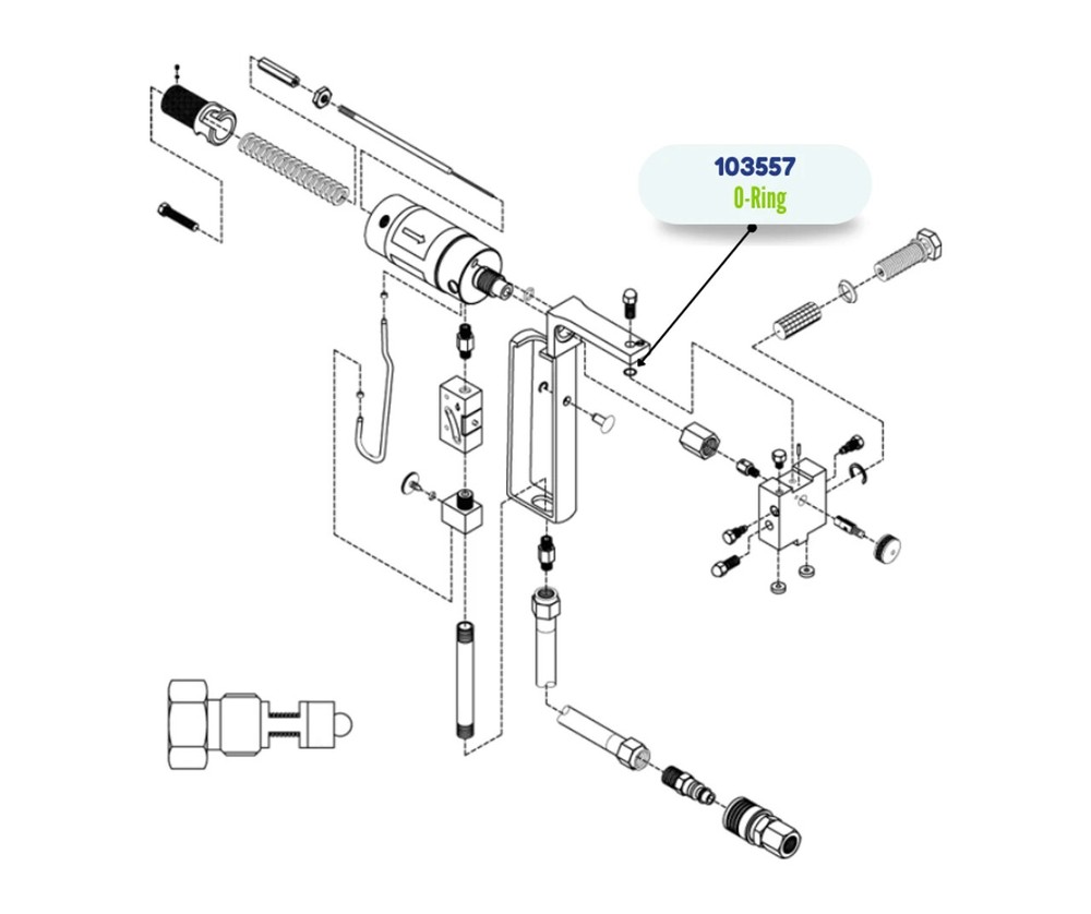 D-GUN O-RING PACKING -( 103557)