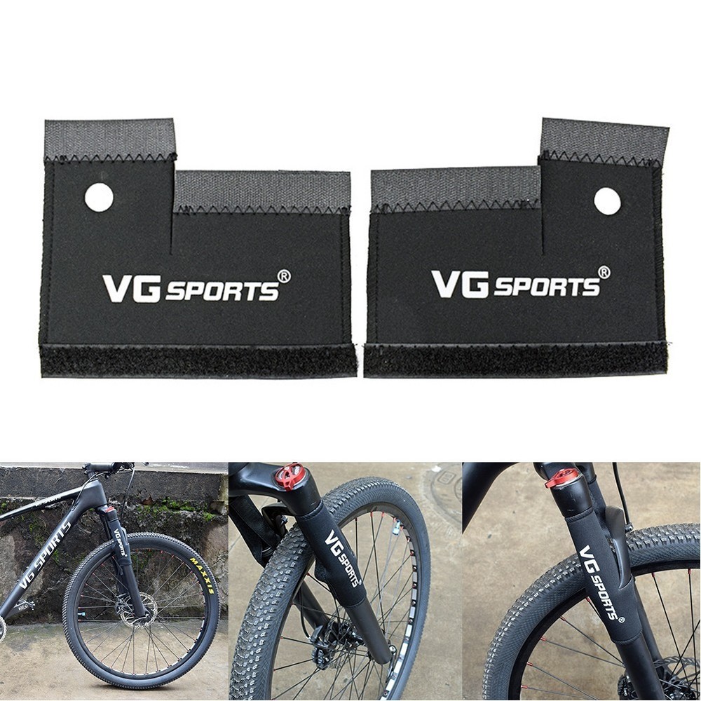 1 Pair Bicycle Fork Protective Cover For 80-100mm Shock Absorption Front Fork