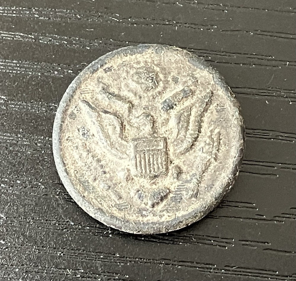 Antique WWI US Army Button