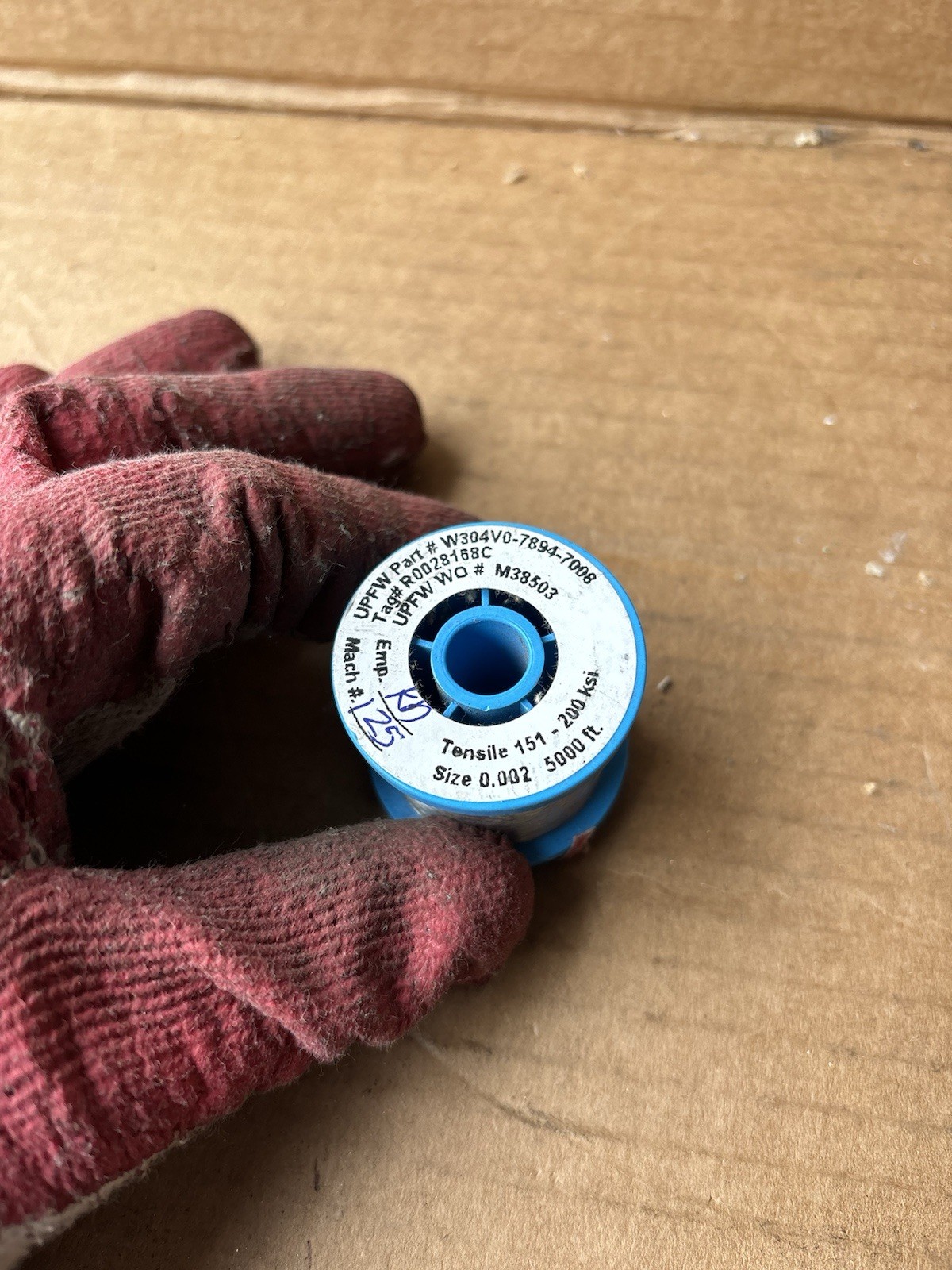 Ultra-Fine Stainless Steel Wire –USFW PART#W304V0-7894-7008 .0002 5000FT