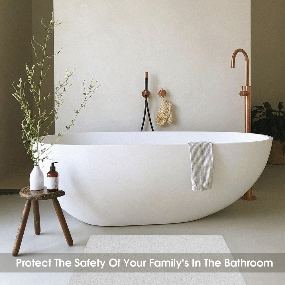 Non Slip Shower Mat, Comfortable Bath mat for Textured Surface,Quick Drying E...
