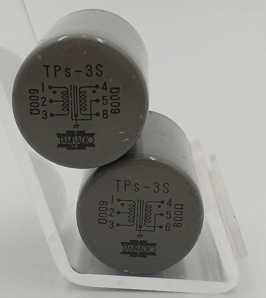 TAMURA TPS-3S 50W Push-Pull Output Transformer Pair Very Good from JP