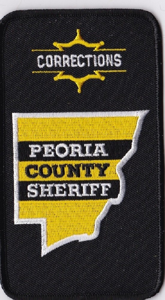 Peoria County Sheriff Corrections Patch Illinois IL