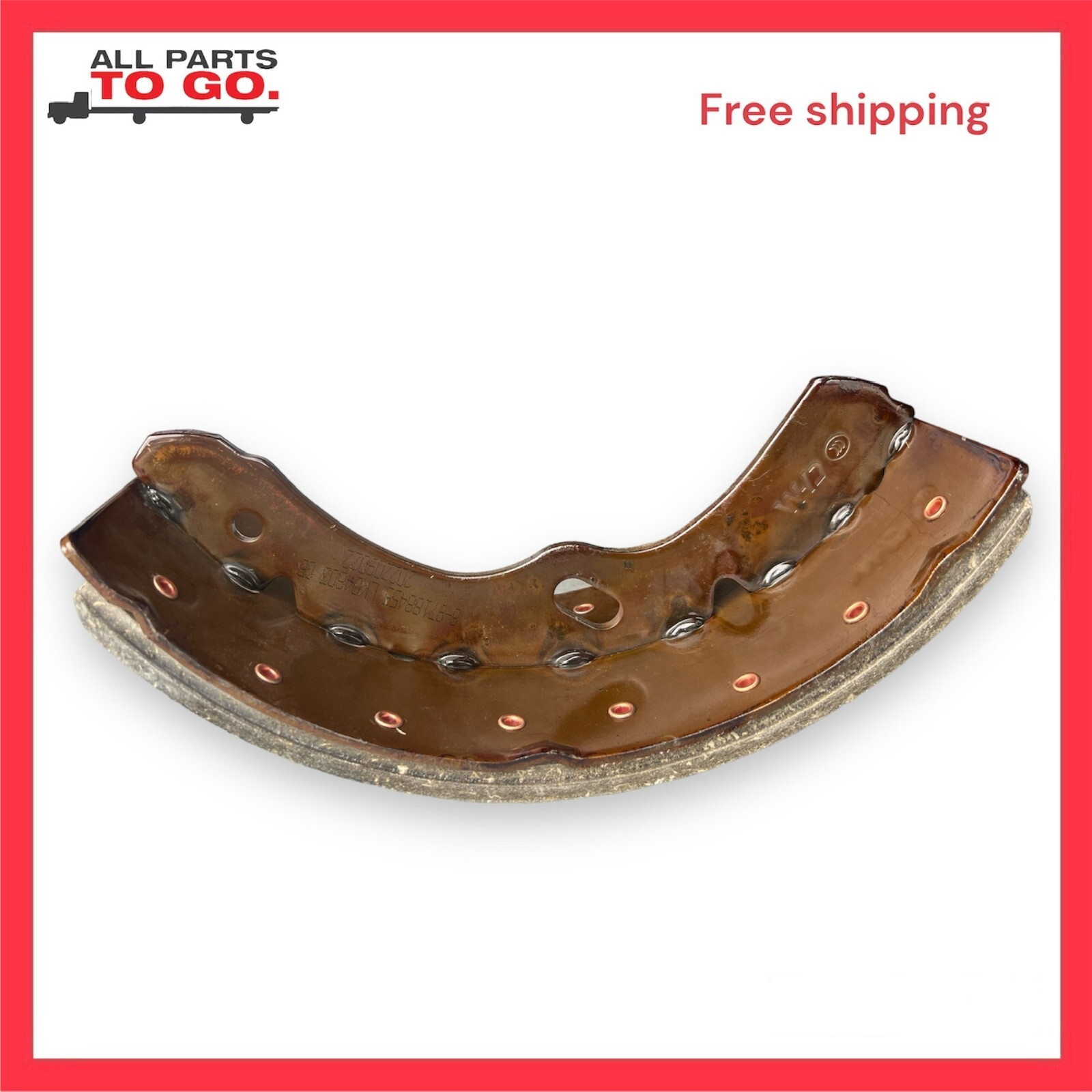 BRAKE SHOES FOR ISUZU NPR, NQR, NRR 5" INCH ZAPATA DE FRENO ALL YEARS