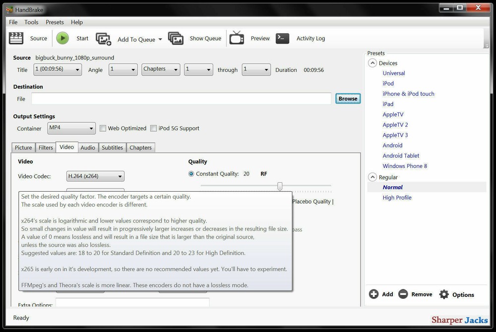 NEW & Fast Ship! HandBrake DVD Ripper / Converter / Transcoder - Mac Combo USB