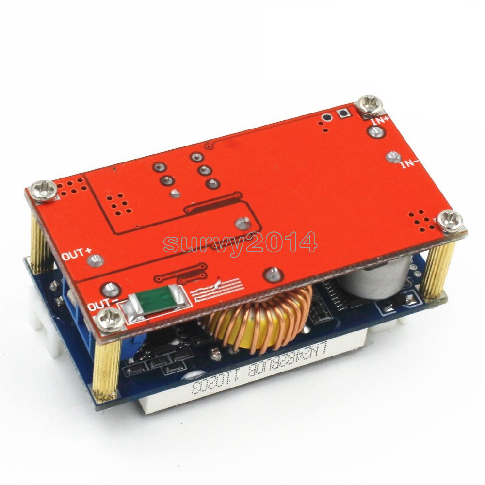 5A Adjustable CC/CV Display Step Down charge Module LED Panel Voltmeter Ammeter