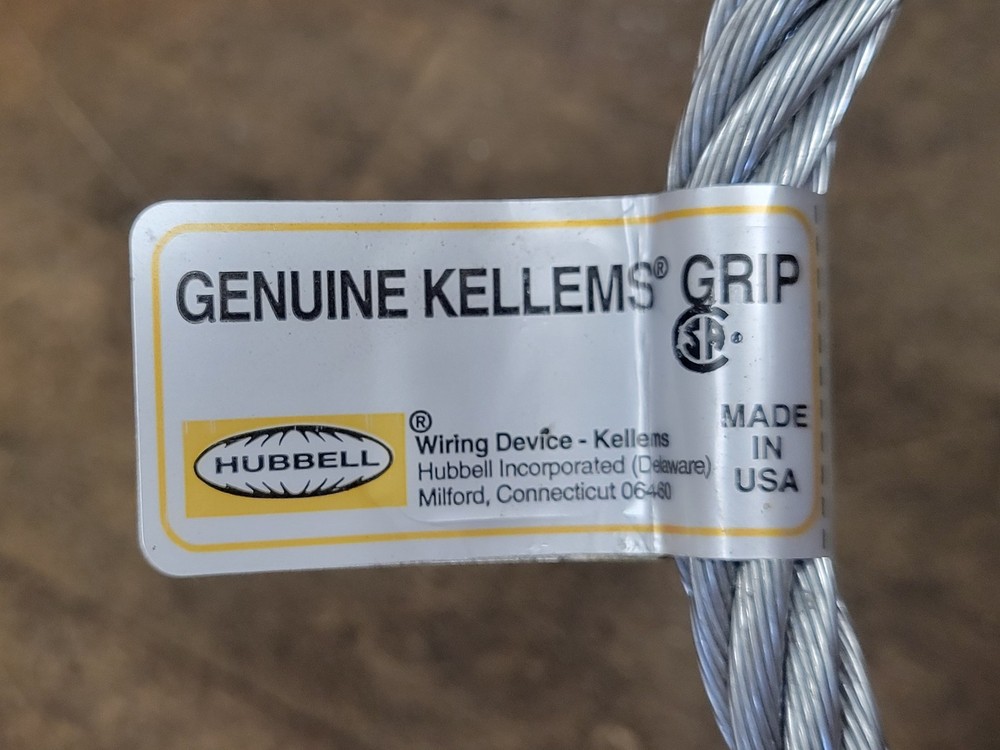 Hubbell 033041088 Kellems Pulling Grips Overhead Flexible 2.50-2.99"