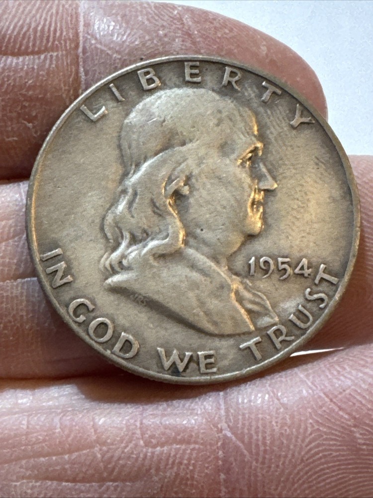 1954 Franklin Half Dollar (D) Silver