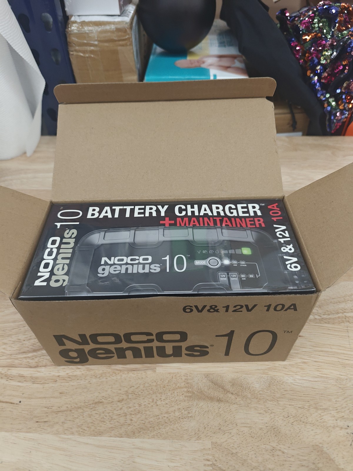 NOCO GENIUS10 10A 6V/12V Smart Battery Charger Maintainer Desulfator