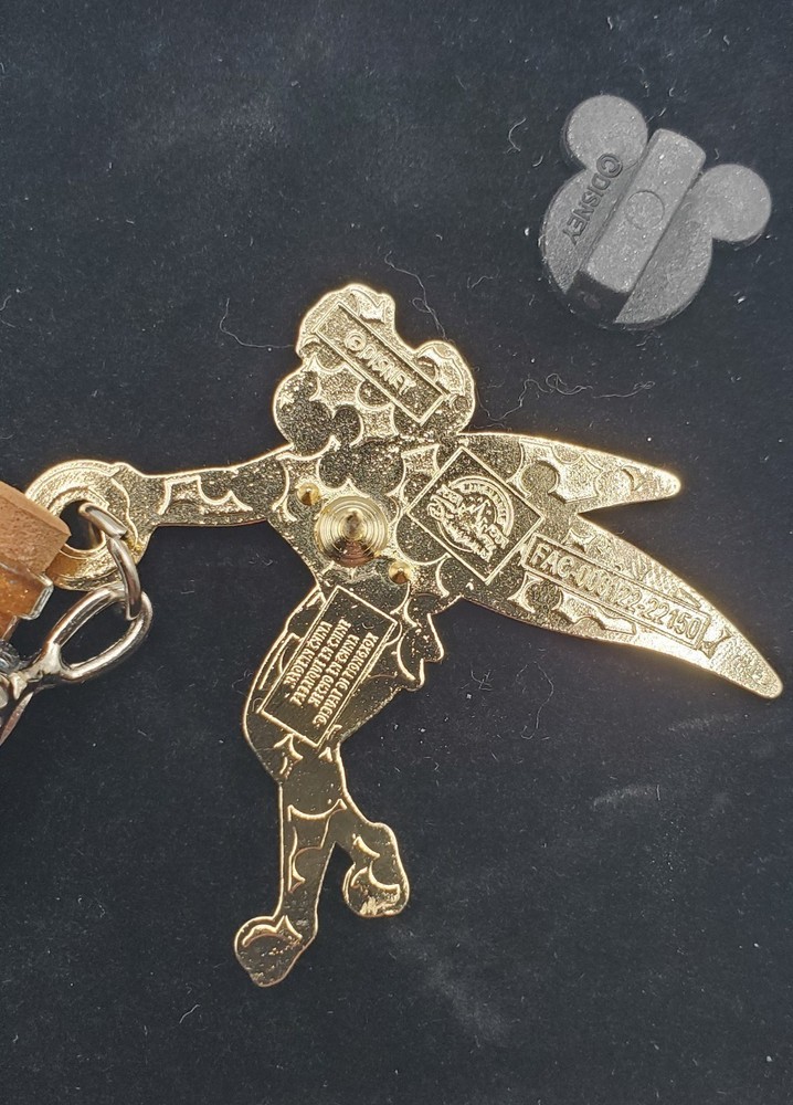 Disney Pins Tinker Bell With Glass Jar Pixie Dust