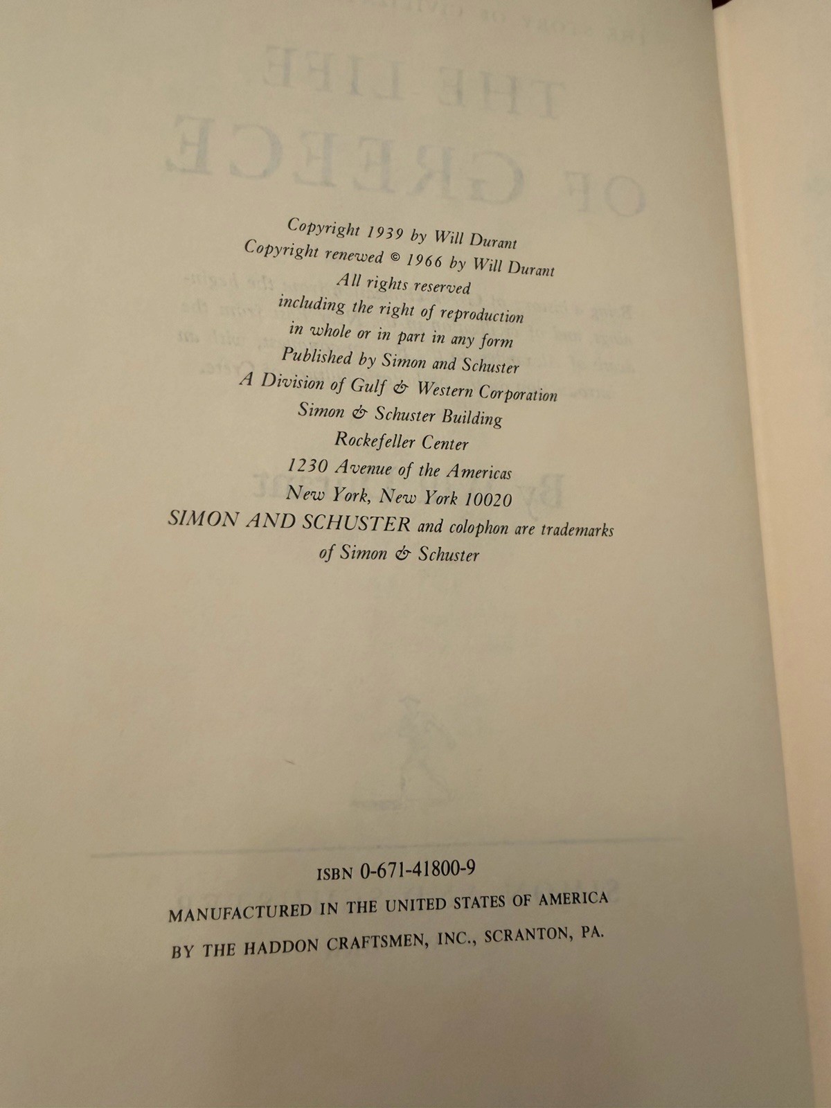 The Story of Civilization - 11 Volumes Complete Set HC/DJ Will & Ariel Durant