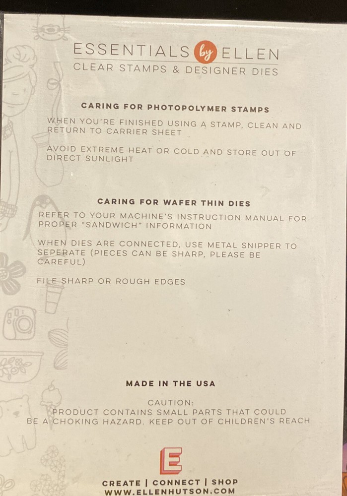 Essentials By Ellen -Mondo Wildflowers Stamp Set