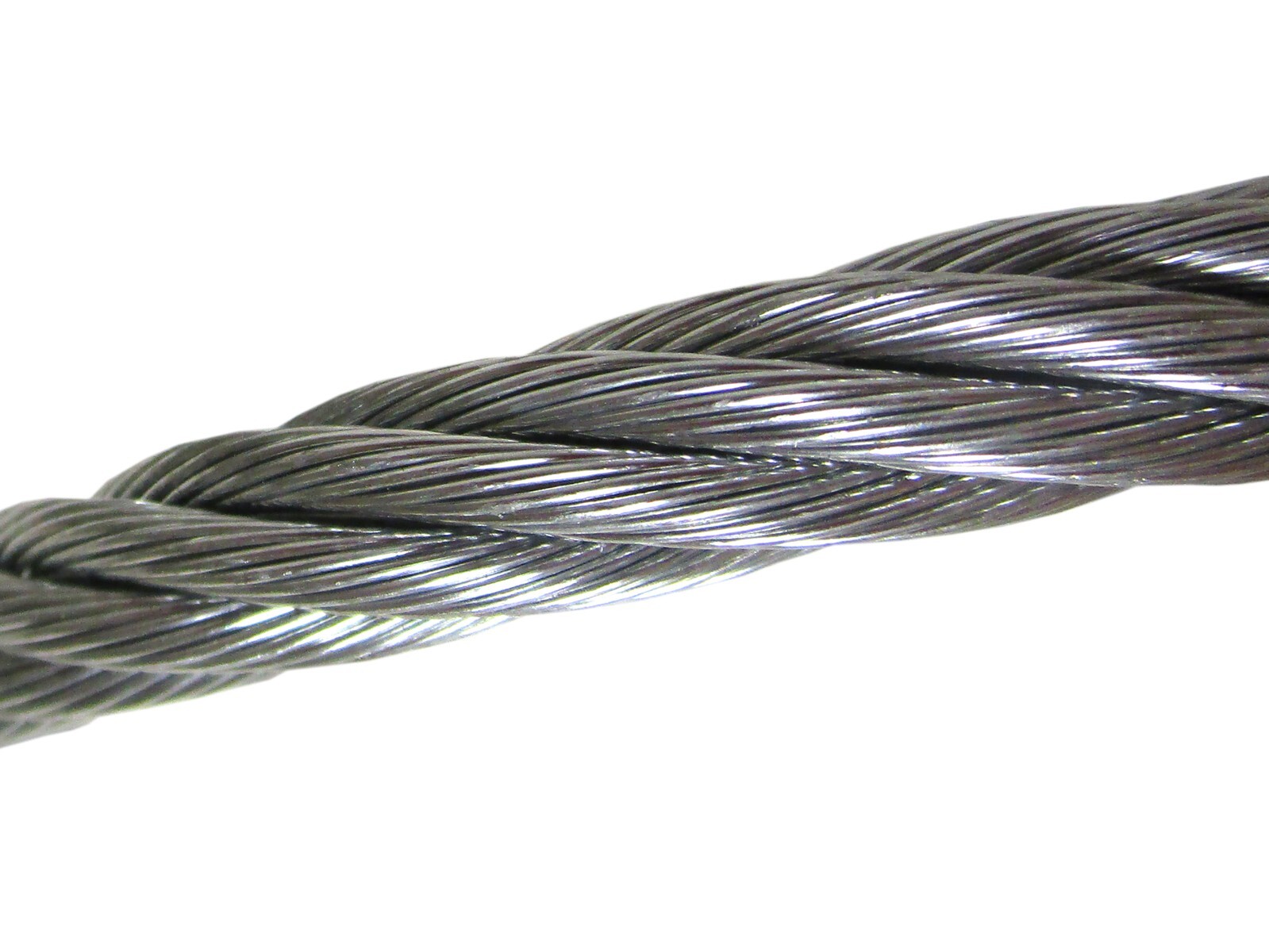 3/8" Steel Aircraft Cable - Premium 7 x 19 Rigging Wire 0.375" Diameter