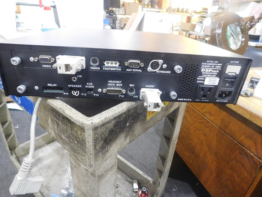 AVTEC DSPatch Workstation Controller. Model: 1900-316-4411