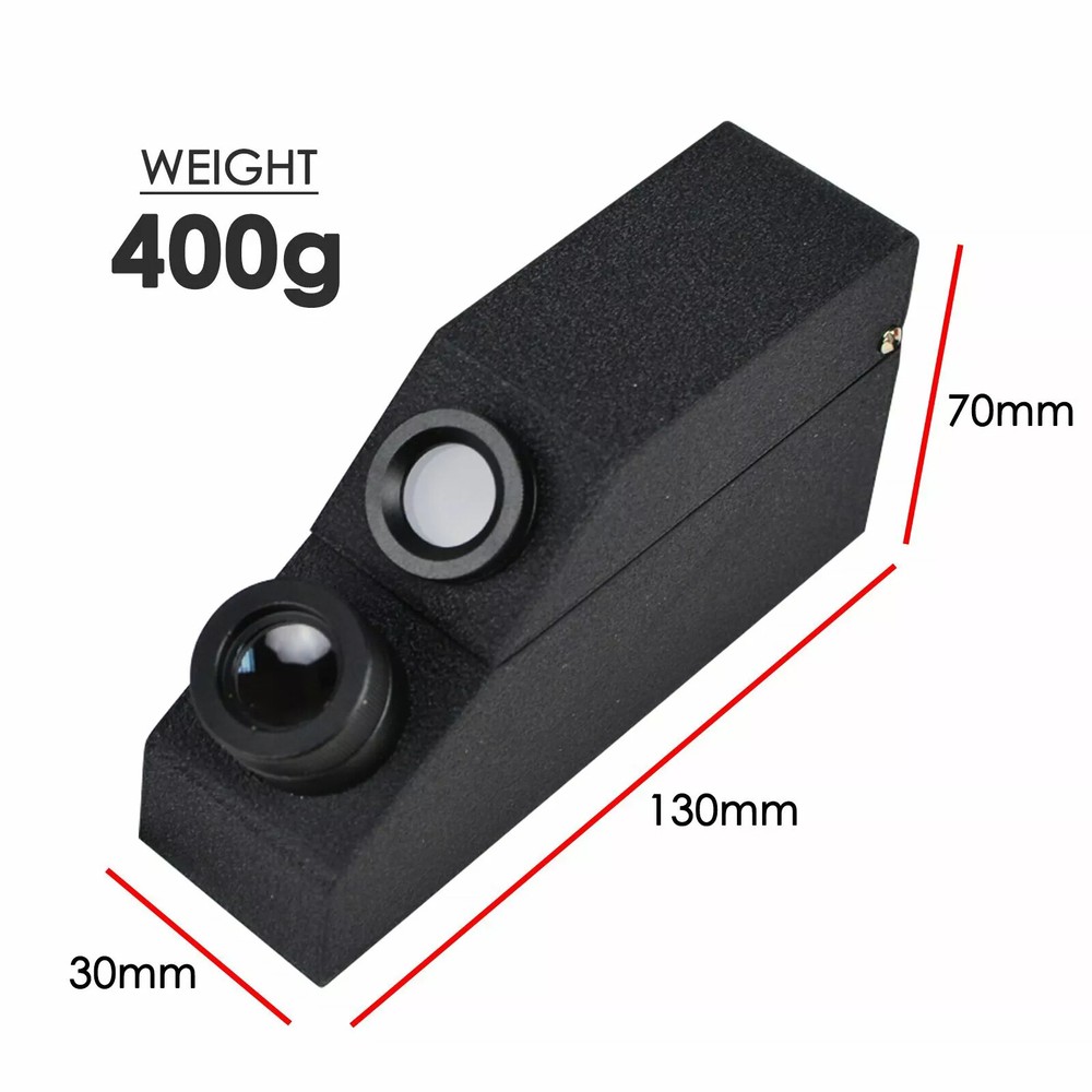 GemologicalGemstone Gem Refractometer Built-In Light 1.30-1.81RI for GIA testing