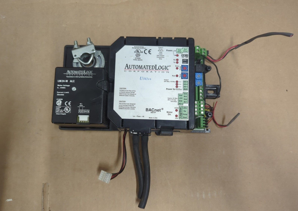 Automated Logic U341V+ BACnet MS/TP Controller - (S1-C132)