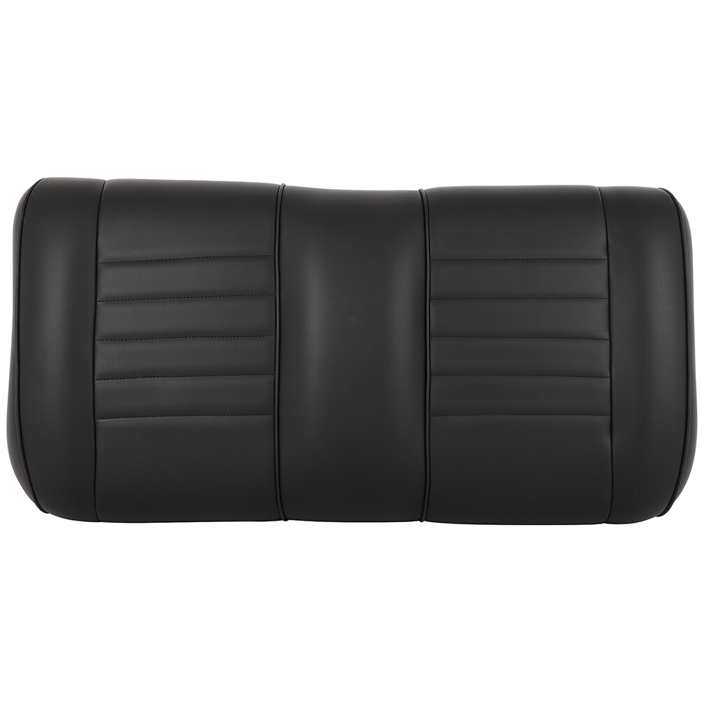 Golf Cart Front Cushion Set Luxurious Black Seat Kit For Ezgo Rxv models